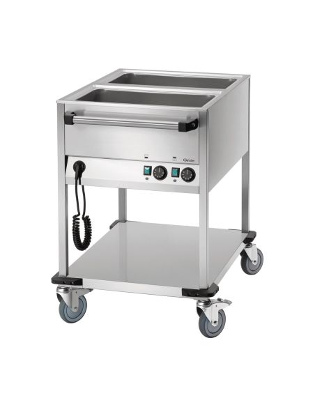 Chariot bain-marie WB2110 - 2 x GN 1/1 | Bartscher - 200261