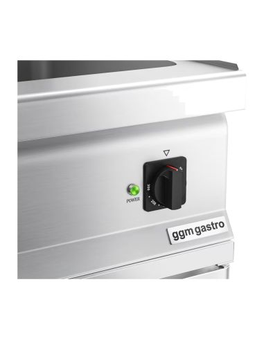 Bain-marie électrique - 2,4 kW - 2x GN 1/1 ou 4x GN 1/2 - incl. soubassement avec 2 portes- Mario 700 | GGM -BMK800-E-UBK800-E