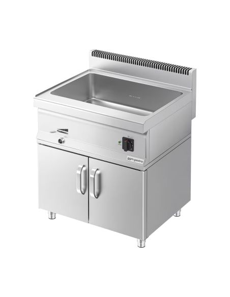 Bain-marie électrique - 2,4 kW - 2x GN 1/1 ou 4x GN 1/2 - incl. soubassement avec 2 portes- Mario 700 | GGM -BMK800-E-UBK800-E