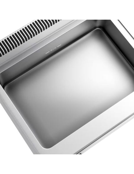 Bain-marie électrique - 2,4 kW - 2x GN 1/1 ou 4x GN 1/2 - incl. soubassement avec 2 portes- Mario 700 | GGM -BMK800-E-UBK800-E