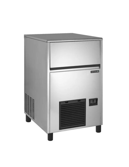 Machine à glaçons cylindriques pleins 18g - 57 kg/24h - stockage 28 kg | Tefcold - TC57