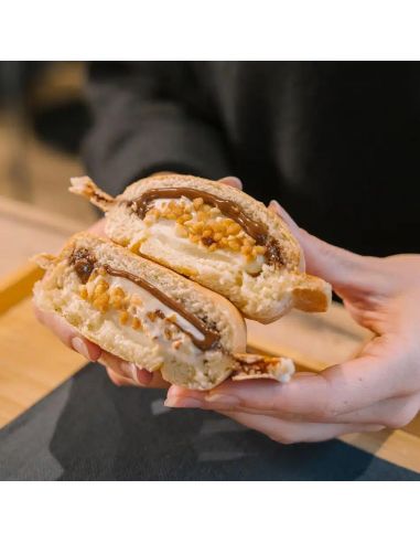 Krampouz K-Presse – Presse à pain snacking professionnelle - Moule rond de 9 cm