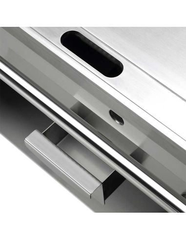 Fry-top Teppanyaki électrique 120 cm acier rectifié 12 kW - Mainho FLE-120/7TY