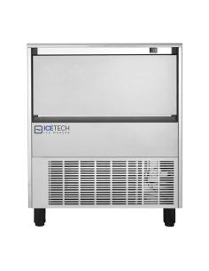 Machine à glaçons pleins - demi-cubes de 6g - 145 kg/24h - Stockage 45 kg | Ice Tech HD 150