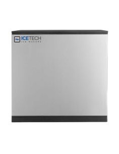 Tête de production à glaçons pleins - demi-cubes de 6g - 300 kg/24h - Stockage modulaire | Ice Tech HD 315 Slim