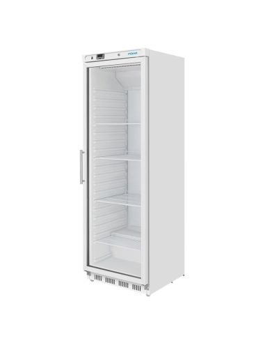 Vitrine réfrigérée positive 1 porte vitrée - Série C - 400 L | Polar CZ786