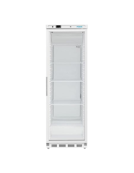 Vitrine réfrigérée positive 1 porte vitrée - Série C - 400 L | Polar CZ786