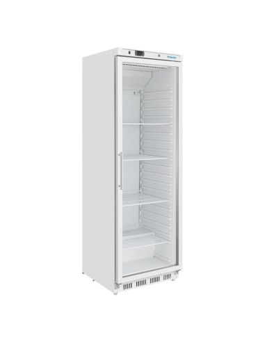 Vitrine réfrigérée positive 1 porte vitrée - Série C - 400 L | Polar CZ786