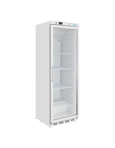 Vitrine réfrigérée positive 1 porte vitrée - Série C - 400 L | Polar CZ786