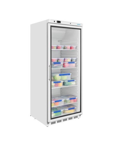 Vitrine réfrigérée positive 1 porte vitrée - Série C - 600 L | Polar CZ787