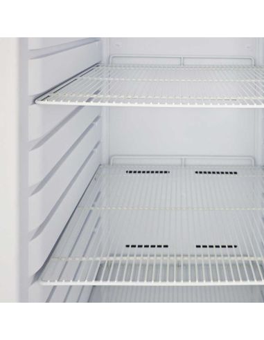 Réfrigérateur de stockage ECO 400 L – 1 porte – Inox – Air pulsé – 206 W