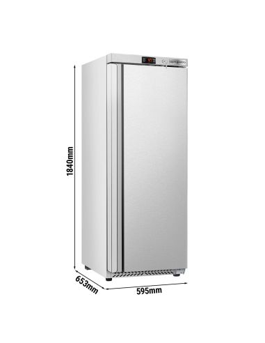 Réfrigérateur de stockage ECO 400 L – 1 porte – Inox AISI 430 – Air pulsé