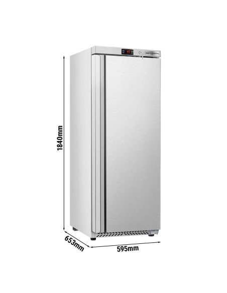 Réfrigérateur de stockage ECO 400 L – 1 porte – Inox AISI 430 – Air pulsé