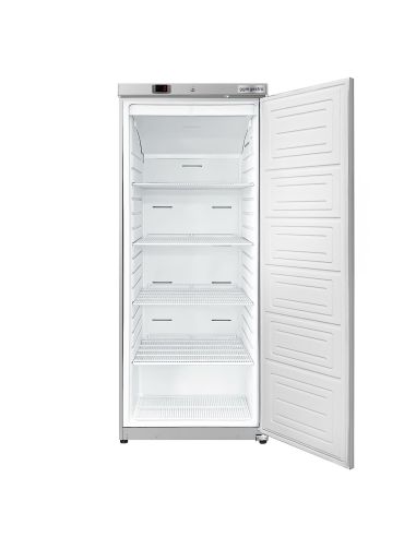 Réfrigérateur de stockage ECO 400 L – 1 porte - Inox et ABS – Air pulsé