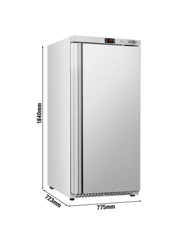 Réfrigérateur de stockage ECO 600 L – 1 porte – Inox AISI 430 – Air pulsé