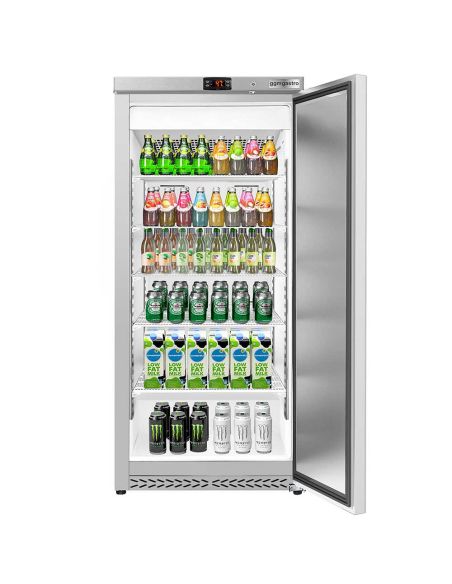 Réfrigérateur de stockage ECO 600 L – 1 porte – Inox AISI 430 – Air pulsé