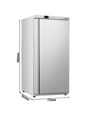 Réfrigérateur de stockage ECO 600 L – 1 porte – Inox et ABS – Air pulsé