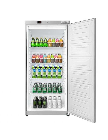 Réfrigérateur de stockage ECO 600 L – 1 porte – Inox et ABS – Air pulsé