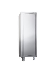 Armoire haute inox P 600 x H 1800 -1 porte battante