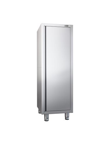 Armoire haute inox P 600 x H 1800 -1 porte battante