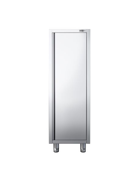 Armoire haute inox P 600 x H 1800 -1 porte battante