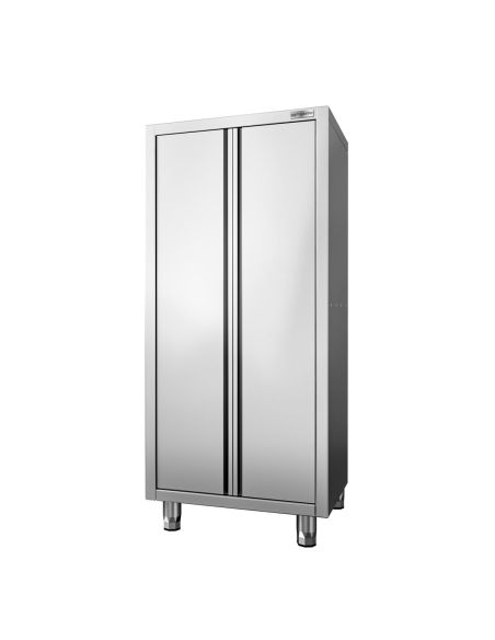 Armoire haute inox 700 x 1800 x 800– 2 portes battantes