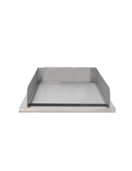 Module plancha rectifiée gaz FLEXI 1PR – Plaque acier 15 mm – 302 x 396 mm