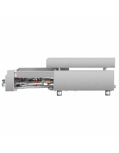 Plancha à gaz lisse en ACIER - L400 | Mainho - MAX-40G