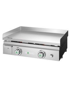 Plancha à gaz lisse en ACIER - L600 | Mainho - MAX-60G