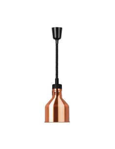 Lampe chauffante rétractable Buffalo finition cuivre | Buffalo - DR757