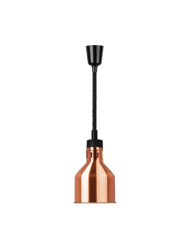 Lampe chauffante rétractable Buffalo finition cuivre | Buffalo - DR757