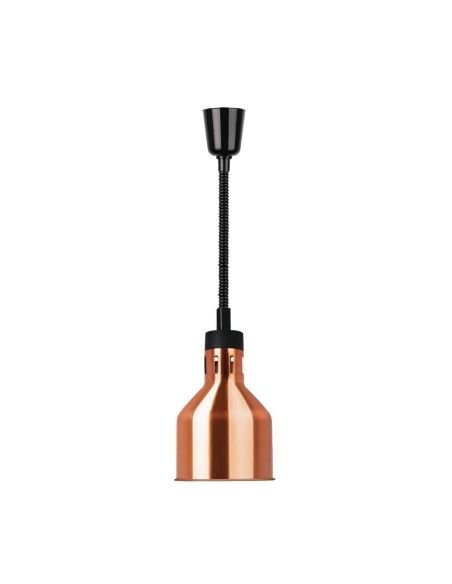 Lampe chauffante rétractable Buffalo finition cuivre | Buffalo - DR757