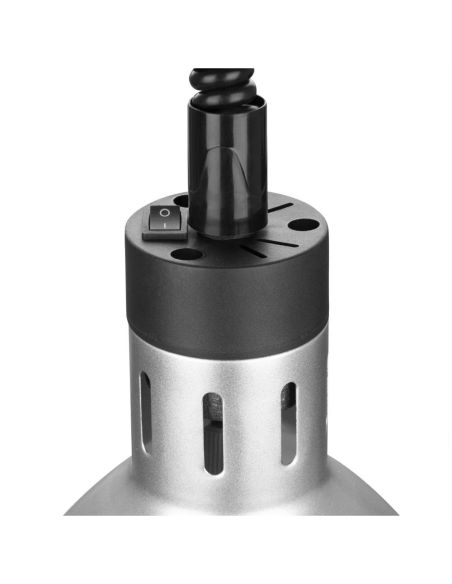 Lampe chauffante rétractable Buffalo finition métal brossé | Buffalo - DR758