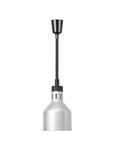 Lampe chauffante rétractable Buffalo finition métal brossé | Buffalo - DR758