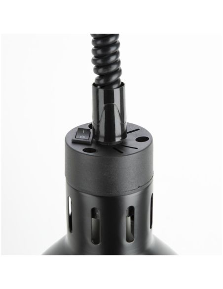Lampe chauffante rétractable Buffalo finition noir mat | Buffalo - DR759