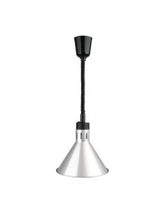 Lampe chauffante conique rétractable Buffalo finition argent | Buffalo - DY464