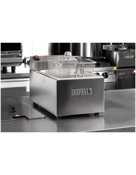 Friteuse de comptoir simple avec panier Buffalo 5L | Buffalo - CU616