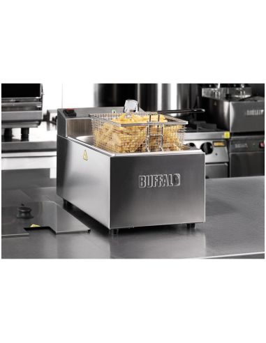 Friteuse de comptoir simple avec panier Buffalo 5L | Buffalo - CU616