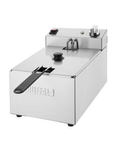 Friteuse de comptoir simple avec panier Buffalo 5L | Buffalo - CU616
