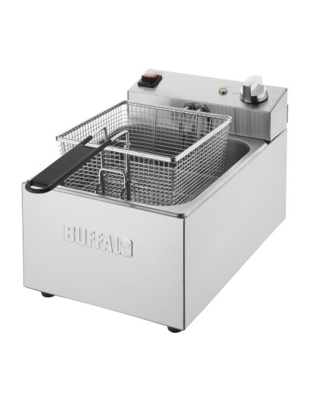 Friteuse de comptoir simple avec panier Buffalo 5L | Buffalo - CU616