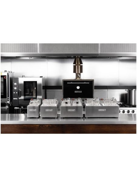 Friteuse de comptoir simple avec panier Buffalo 3L | Buffalo - CU614