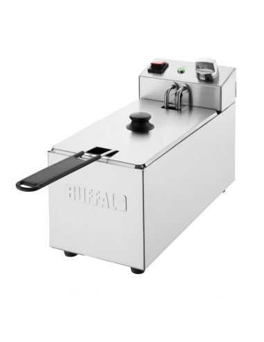 Friteuse de comptoir simple avec panier Buffalo 3L | Buffalo - CU614