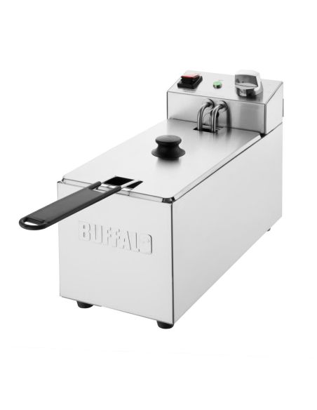 Friteuse de comptoir simple avec panier Buffalo 3L | Buffalo - CU614