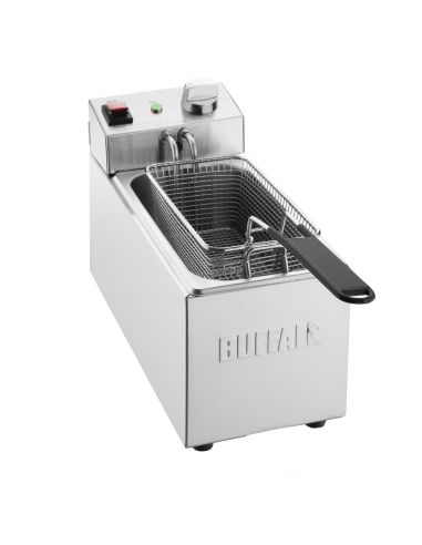 Friteuse de comptoir simple avec panier Buffalo 3L | Buffalo - CU614