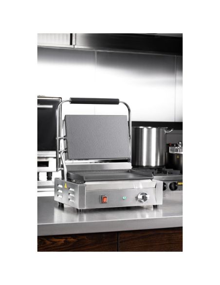 Grand gril de contact simple Bistro Buffalo lisse/lisse | Buffalo - CU603