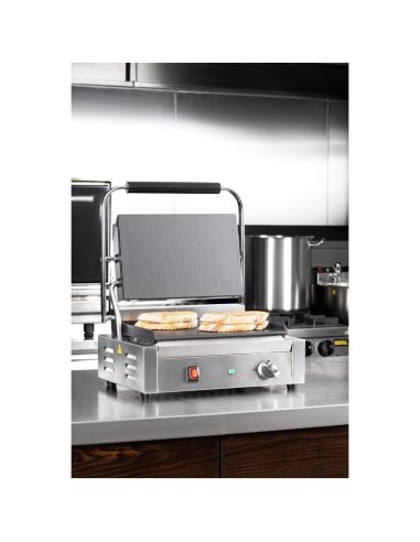 Grand gril de contact simple Bistro Buffalo lisse/lisse | Buffalo - CU603