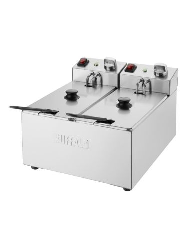 Friteuse double Buffalo - 2x3L | Buffalo - CU615