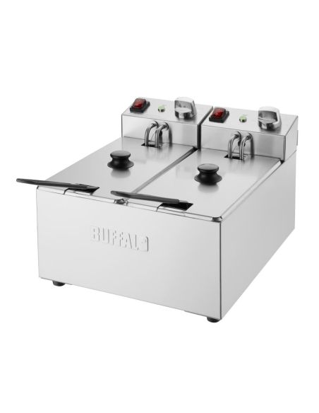 Friteuse double Buffalo - 2x3L | Buffalo - CU615