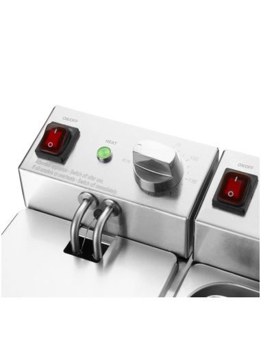 Friteuse double Buffalo - 2x3L | Buffalo - CU615