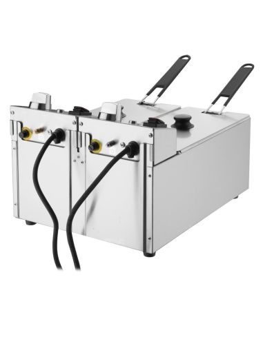 Friteuse double Buffalo - 2x3L | Buffalo - CU615